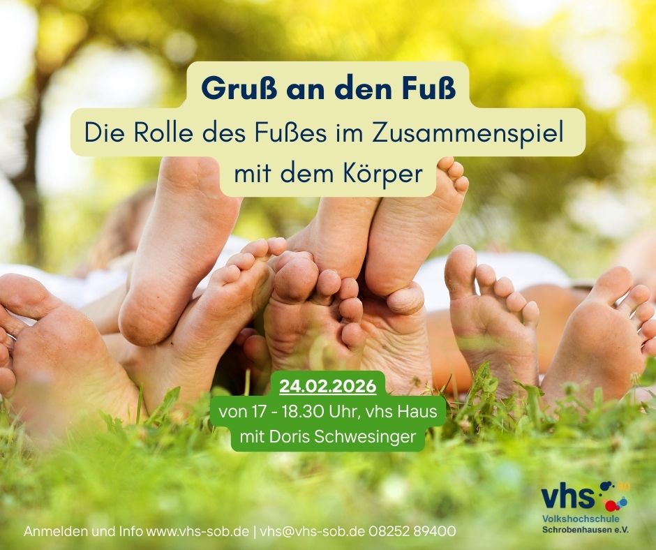 Öffnet die Seite 'Gruß an den Fuß'