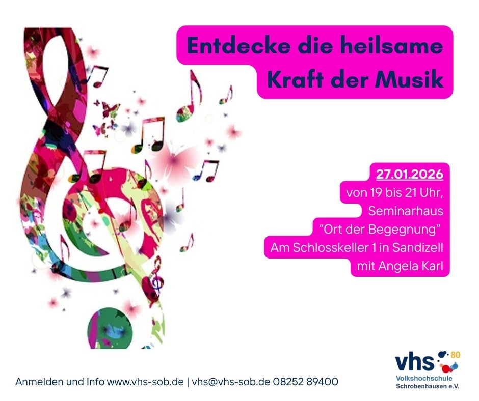 Öffnet die Seite 'Die Kraft der Musik'