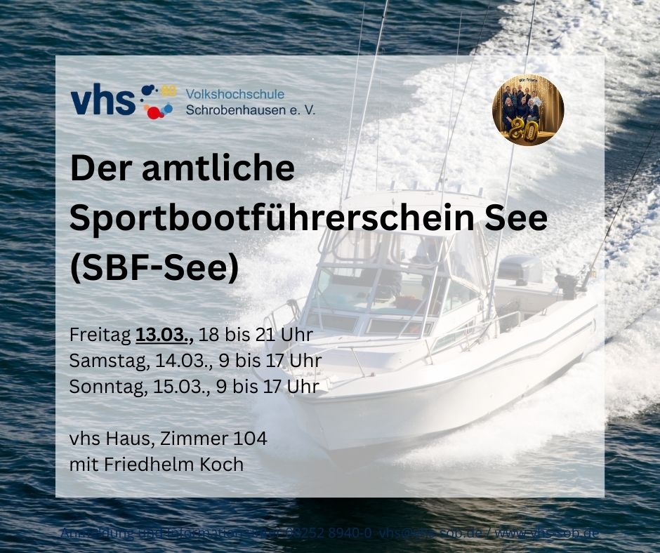 Öffnet die Seite 'Sportboot'
