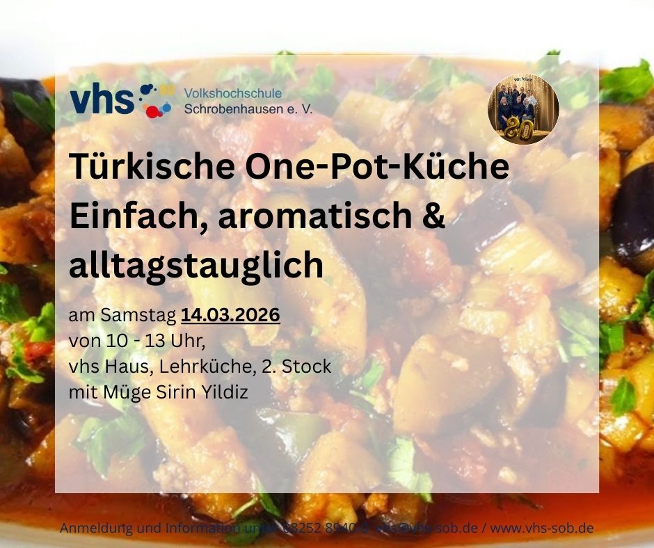 Öffnet die Seite 'Türkische One-Pot-Küche'