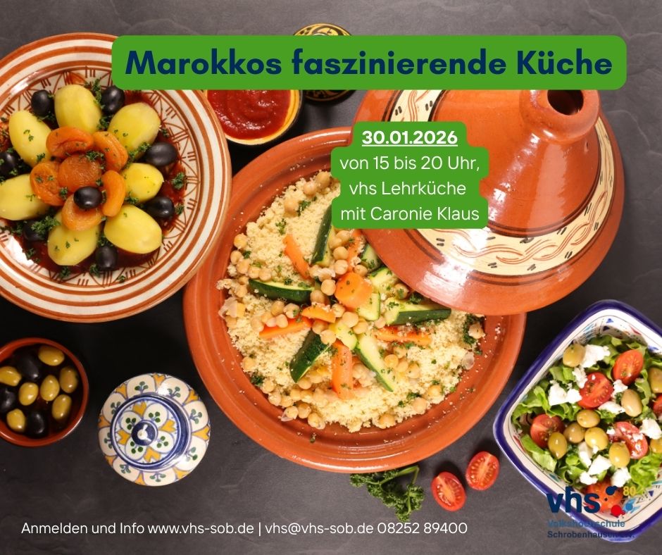 Öffnet die Seite 'Küche Marokkos'