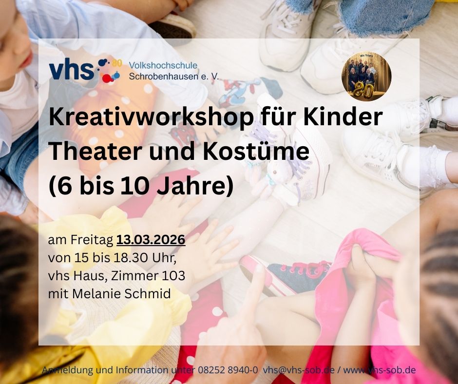 Öffnet die Seite 'Kinder-Kreativworkshop'