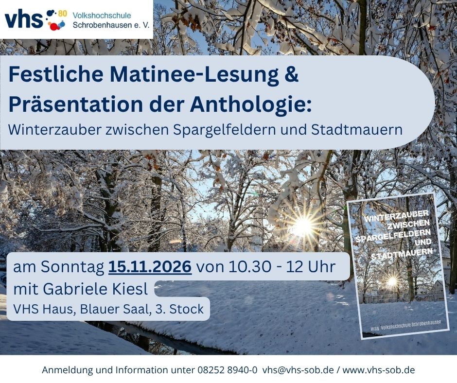 Öffnet die Seite 'Matinee-Lesung'