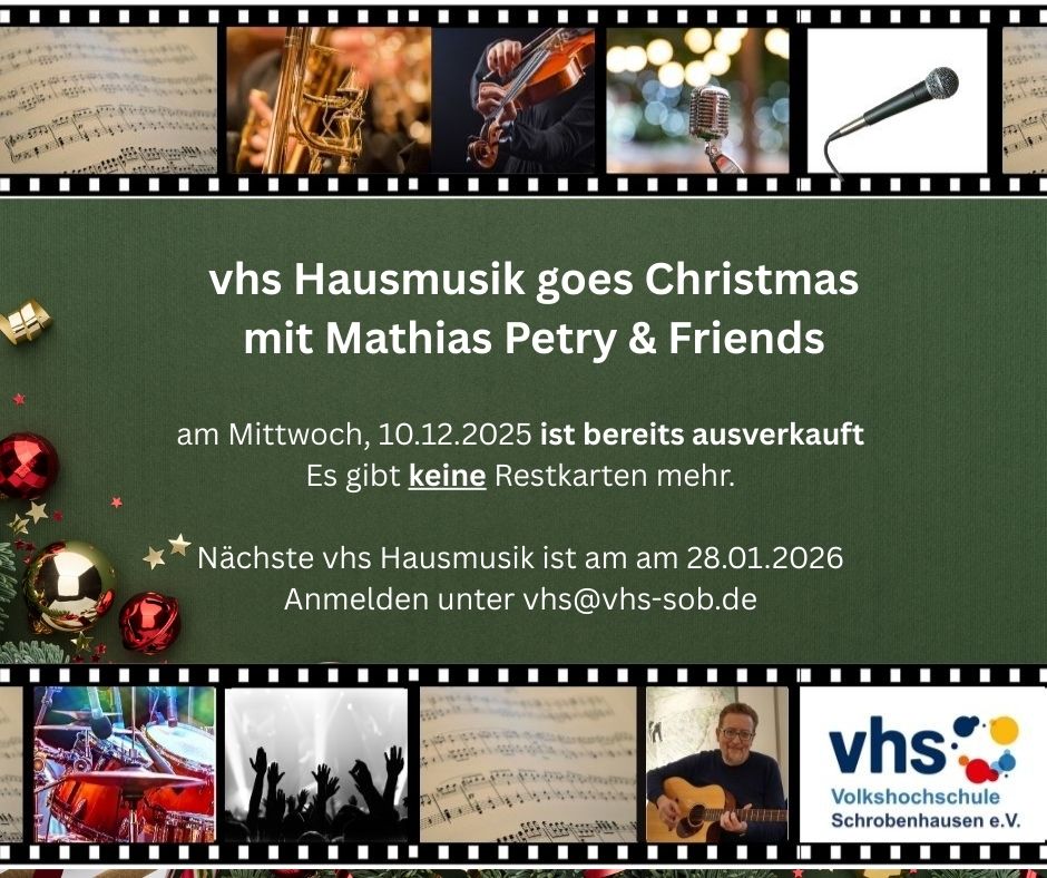 Öffnet die Seite 'Hausmusik'