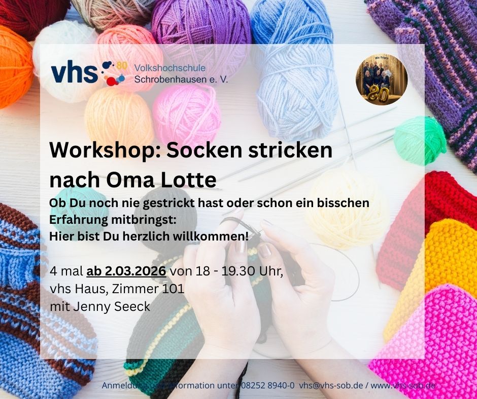 Öffnet die Seite 'Socken-Stricken'